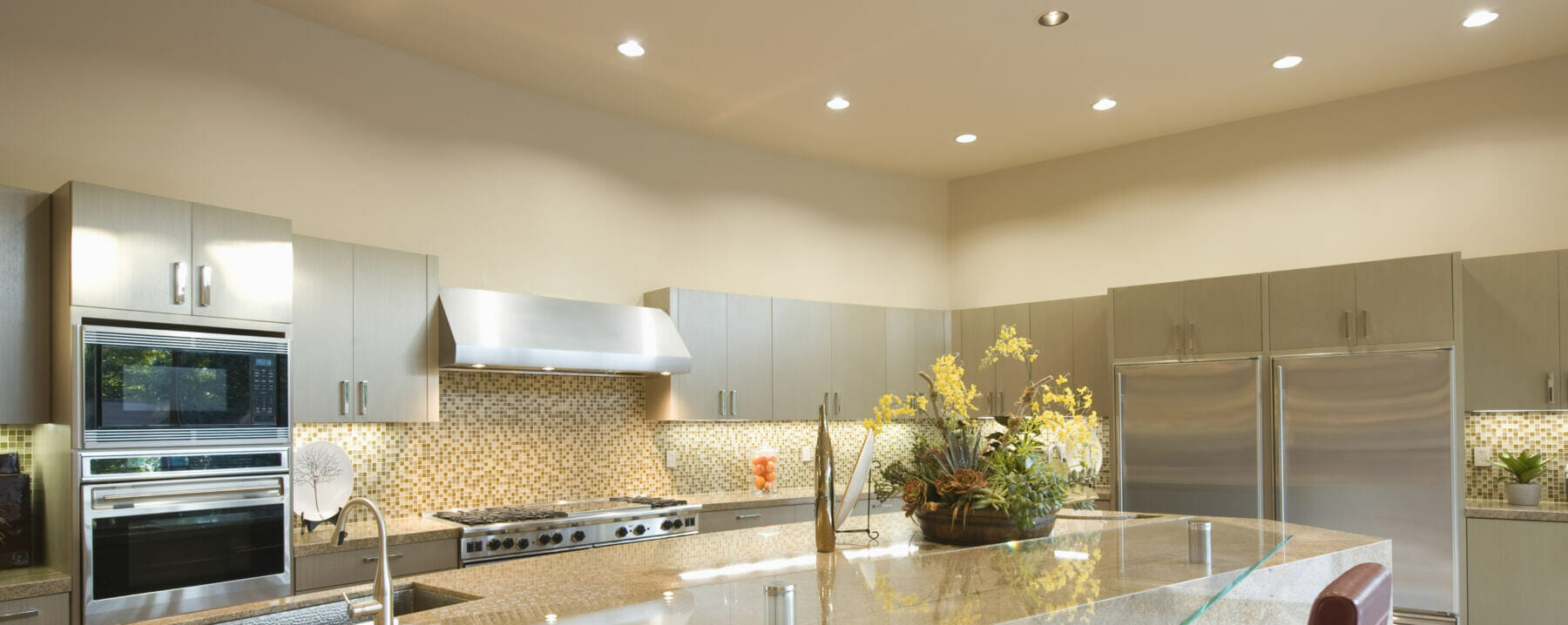 Redhawk Temecula Electronics can install affordable LED can lights, recessed track lighting, and LED lighting fixtures.